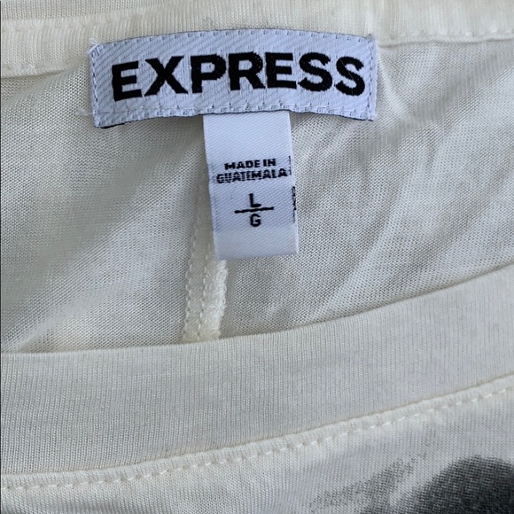 Express rhinestone top size large - Picture 3 of 3